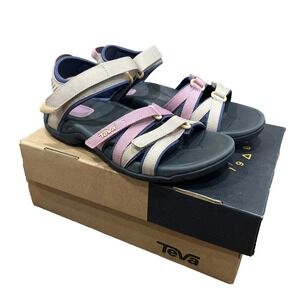 NWT Teva Tirra Womens Walking Sandals Size 6 US Pastel Neutral Hiking Comfort